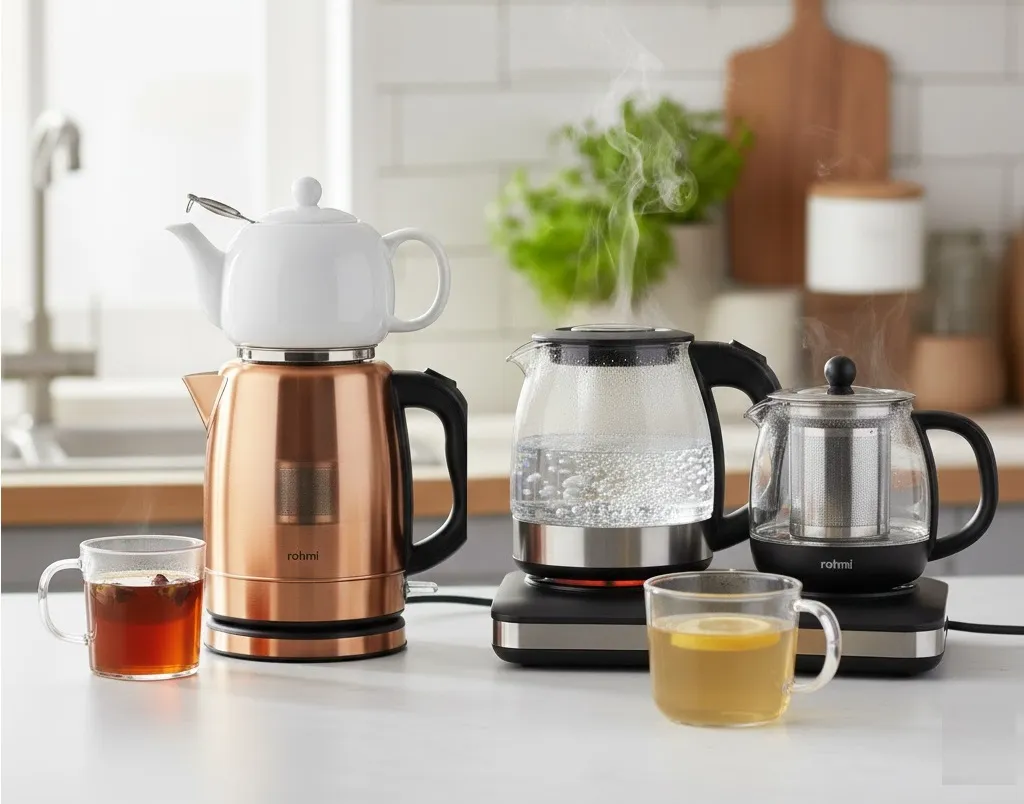 مقایسه دقیق چای ساز روهمی و کنار هم؟