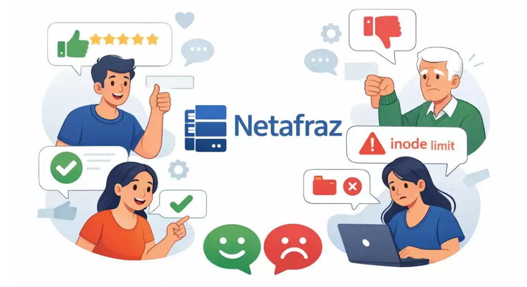 بررسی هاست نت افراز بررسی و تجربه واقعی کاربران