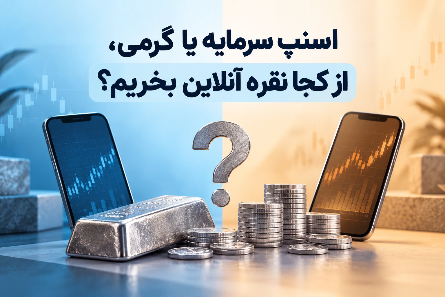 اسنپ سرمایه یا گرمی، از کجا نقره آنلاین بخریم؟